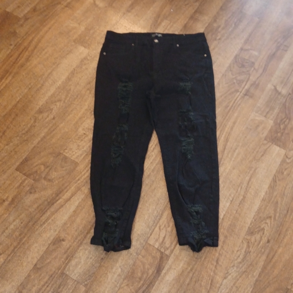 Cover Girl black holes style Jeans size 14W